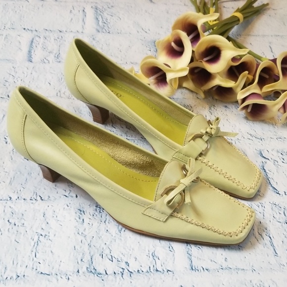 Franco Sarto Shoes - Franco Sarto square toe heeled loafer